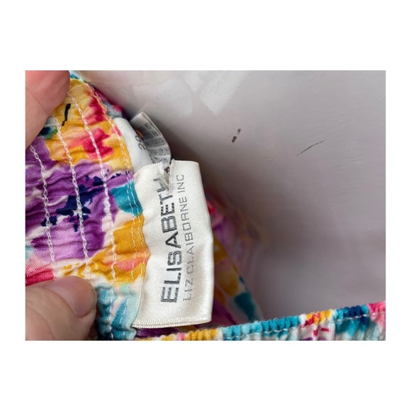 SOLD Vtg 80s 90s Cottage Core Skirt A Line Cabbage - Picture 2 of 9